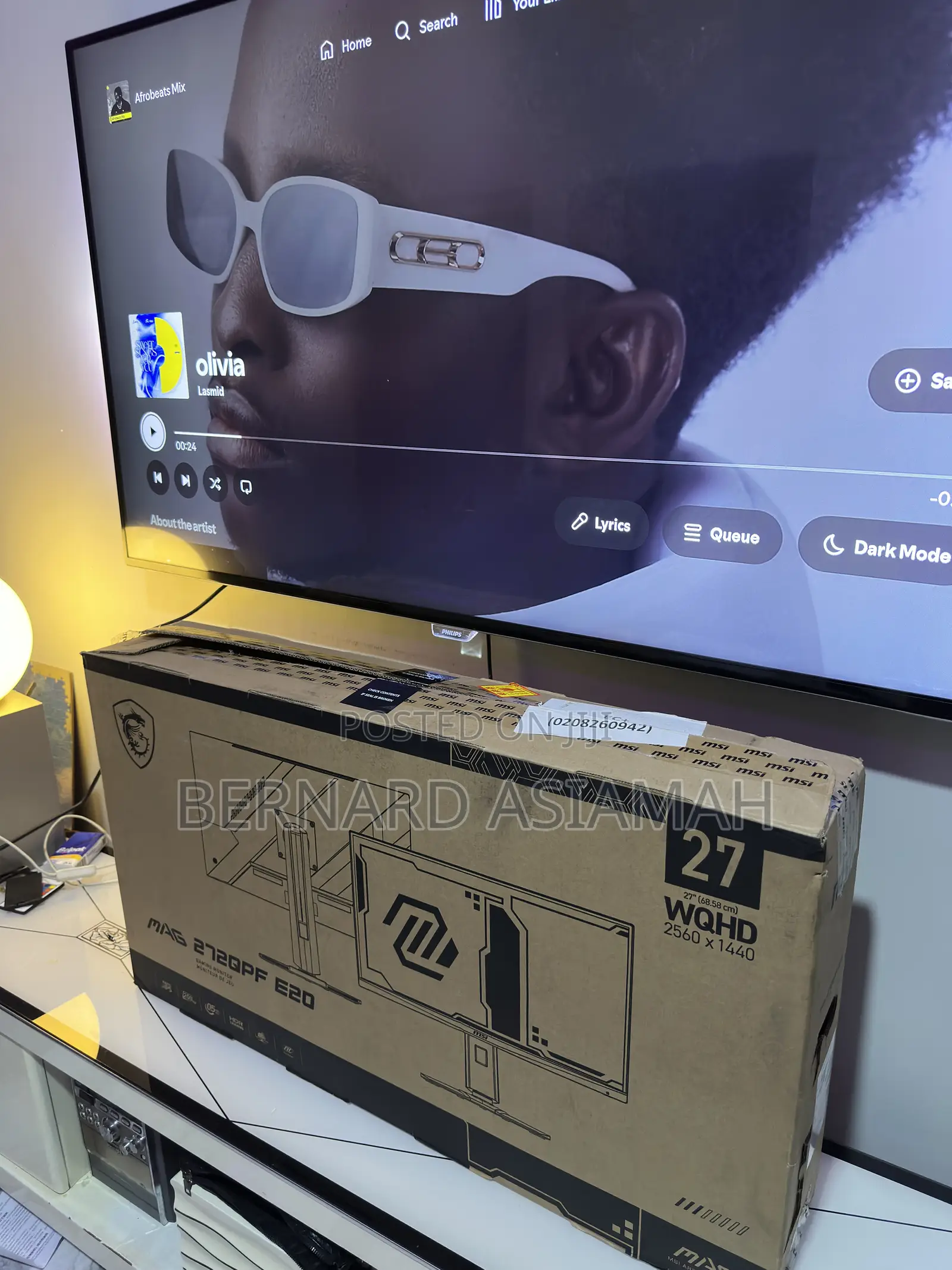 Msi Mag 272qpf 27 inches Gaming Monitor