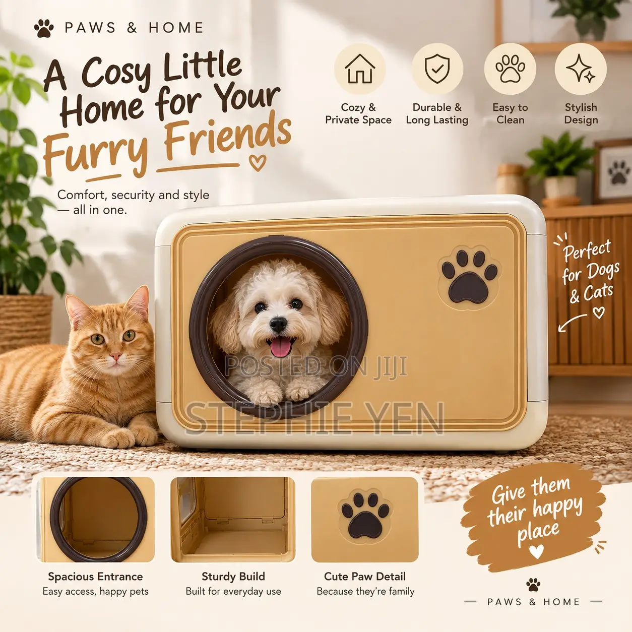 Home for Our Cats Small Dogs