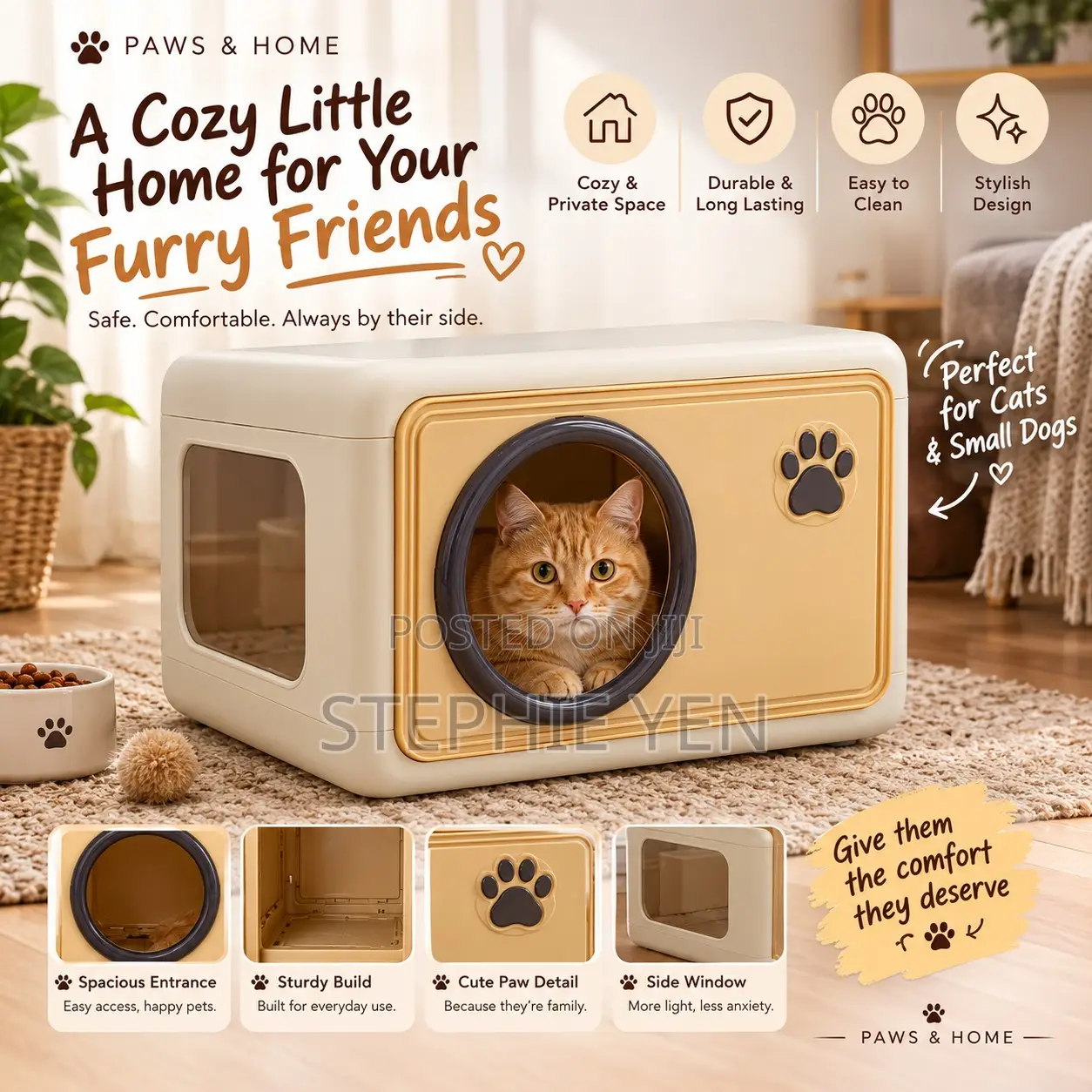 Home for Our Cats Small Dogs