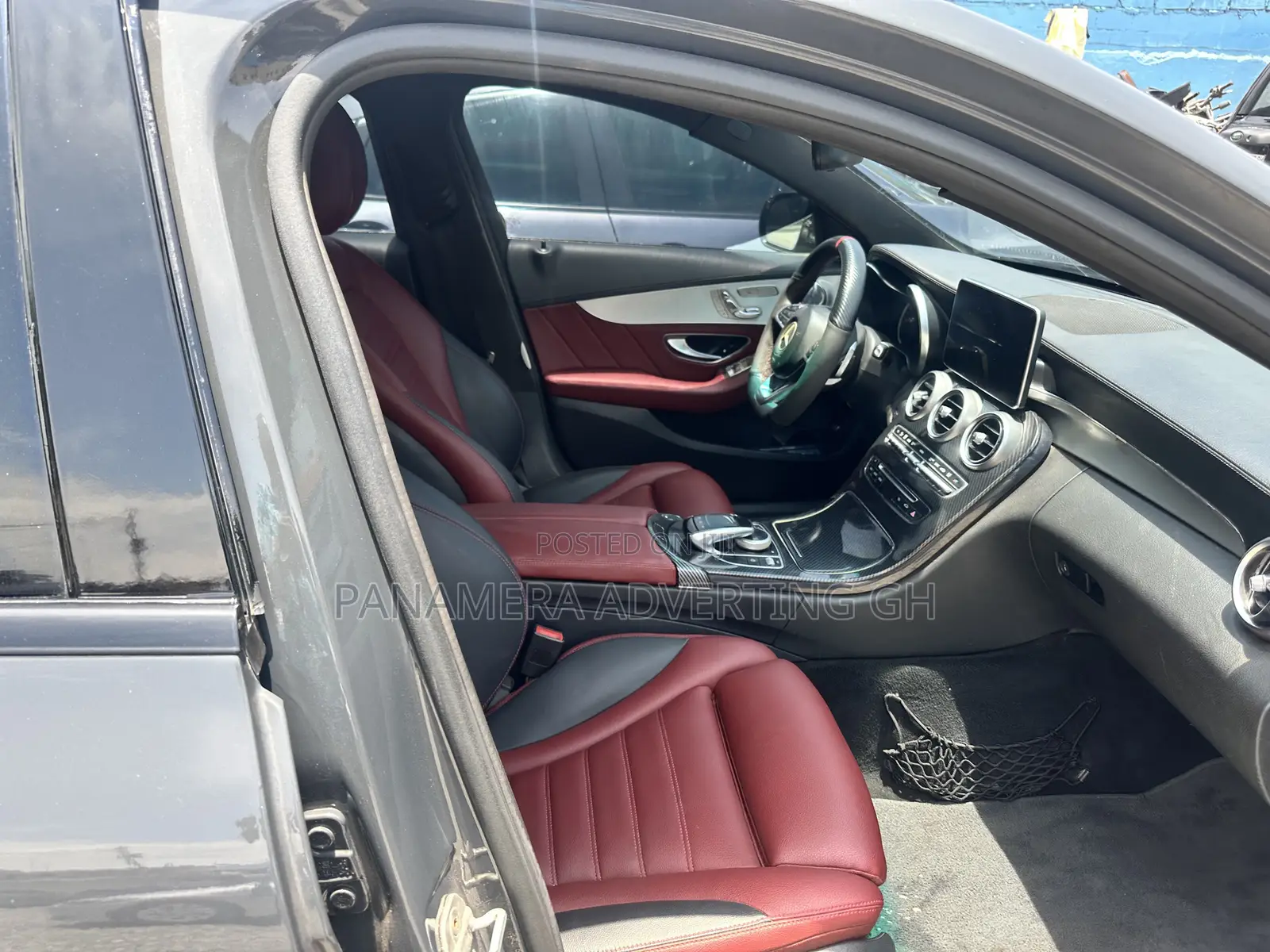 Mercedes-Benz C400 2017 Matt Black