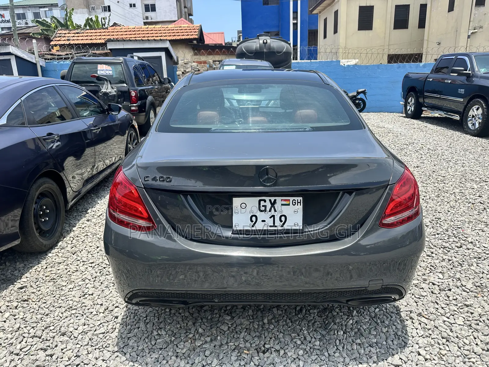 Mercedes-Benz C400 2017 Matt Black