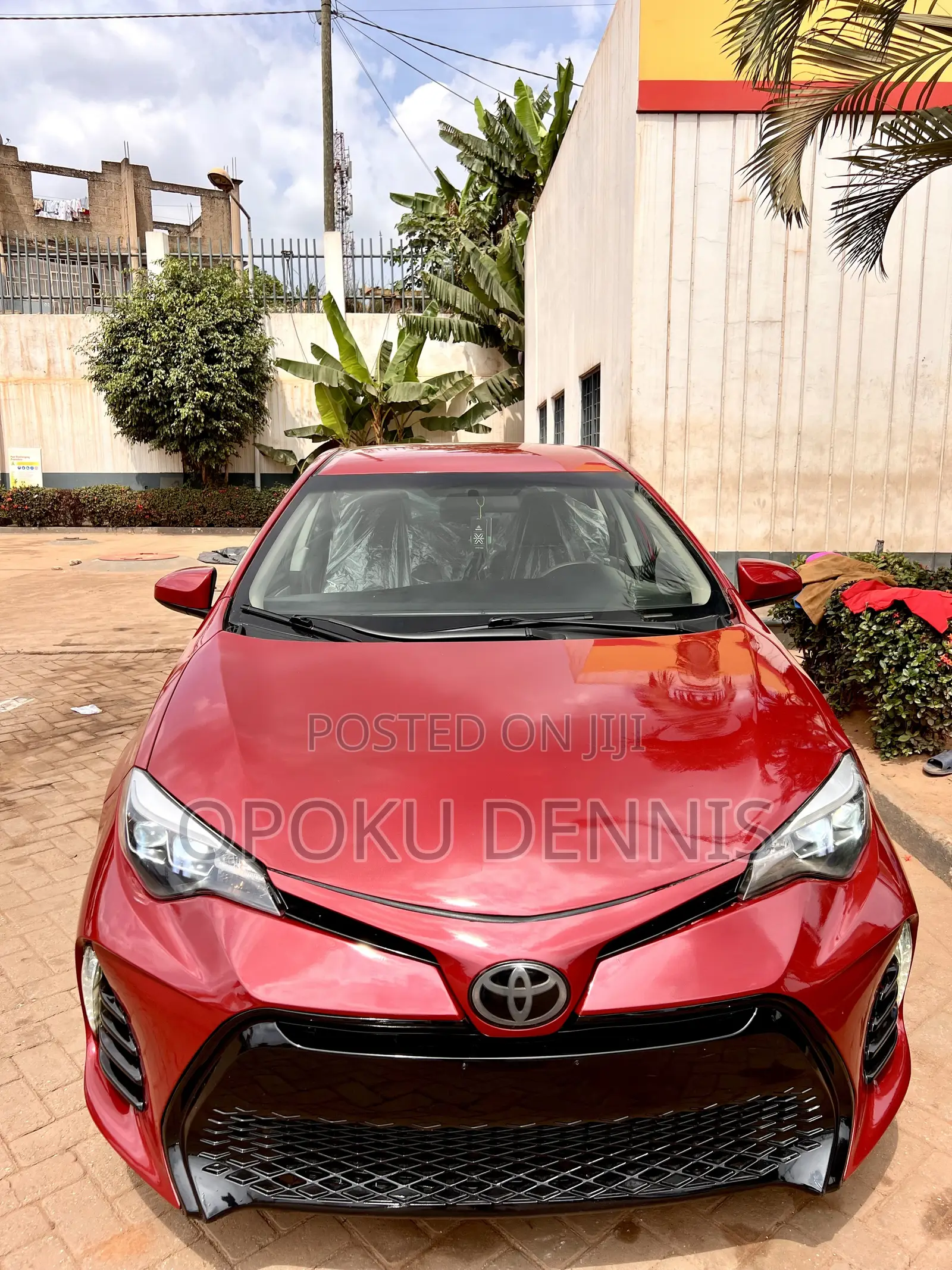 Toyota Corolla L 4dr Sedan (1.8L 4cyl 6M) 2015 Red