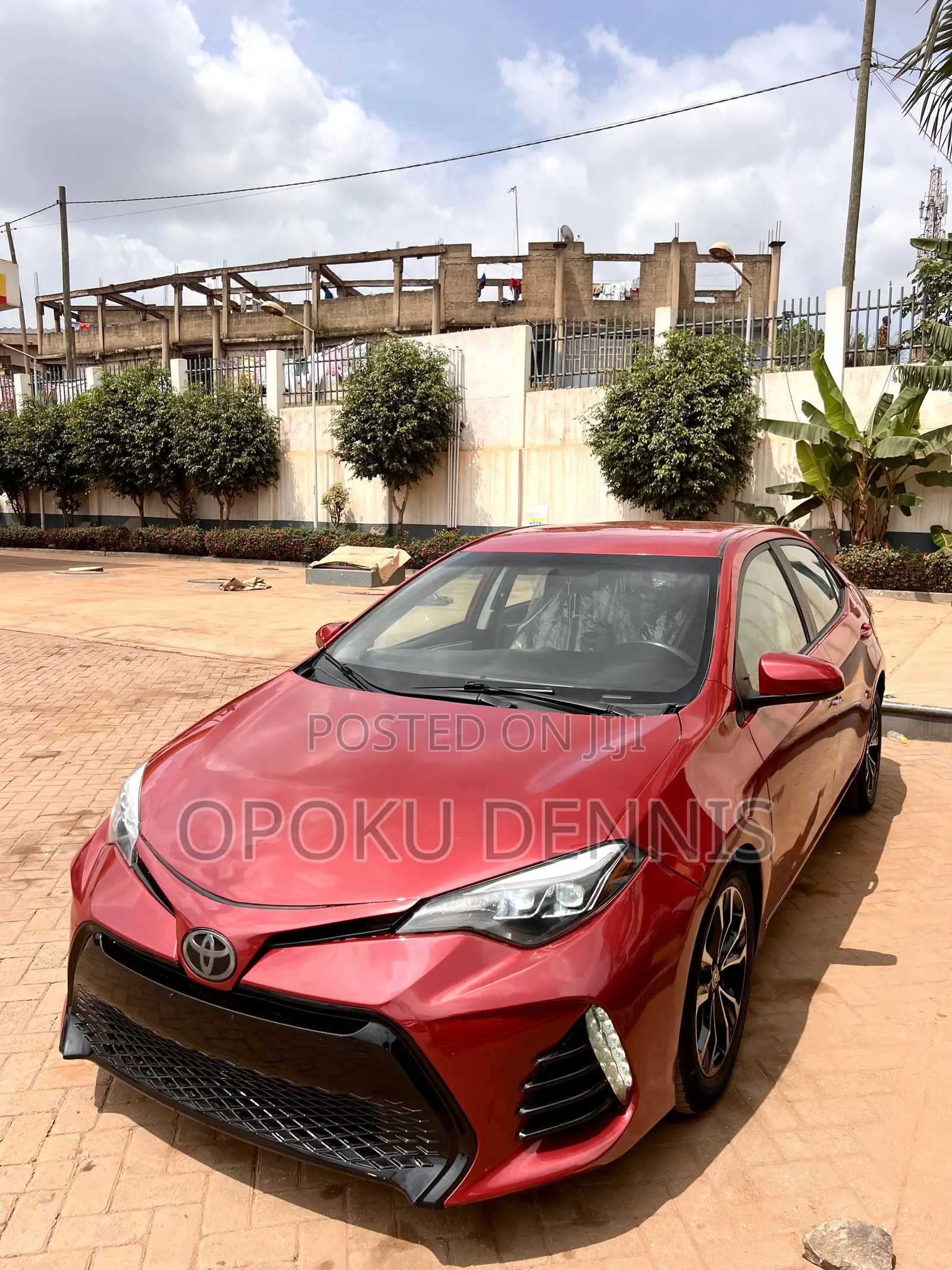 Toyota Corolla L 4dr Sedan (1.8L 4cyl 6M) 2015 Red