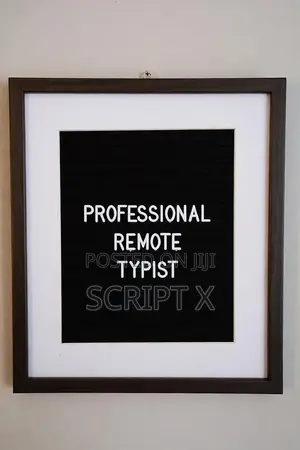 Professional Remote Typist.