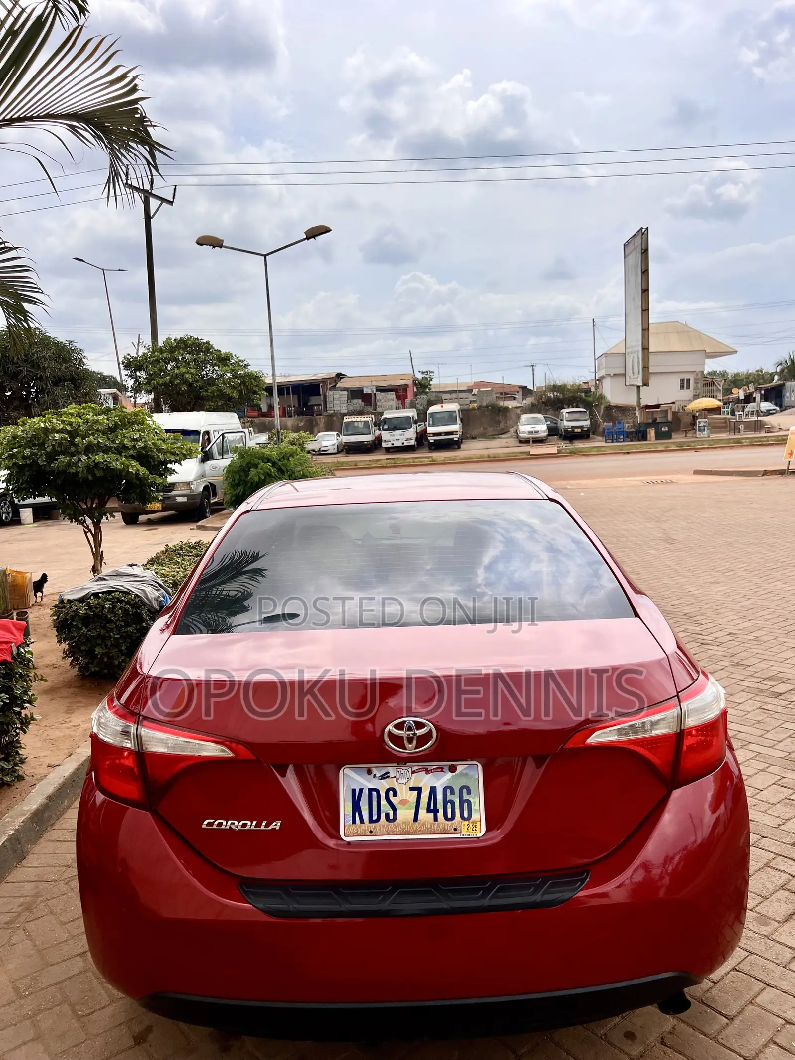 Toyota Corolla L 4dr Sedan (1.8L 4cyl 6M) 2015 Red