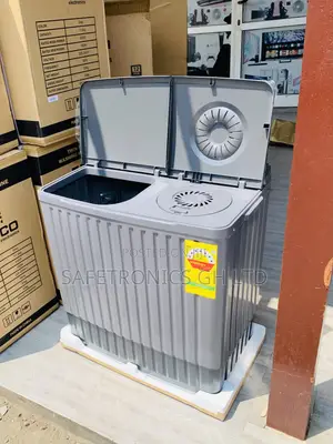 Lastest Grey Nasco 11KG Twin Tub Washing Machine NAS-11-TW
