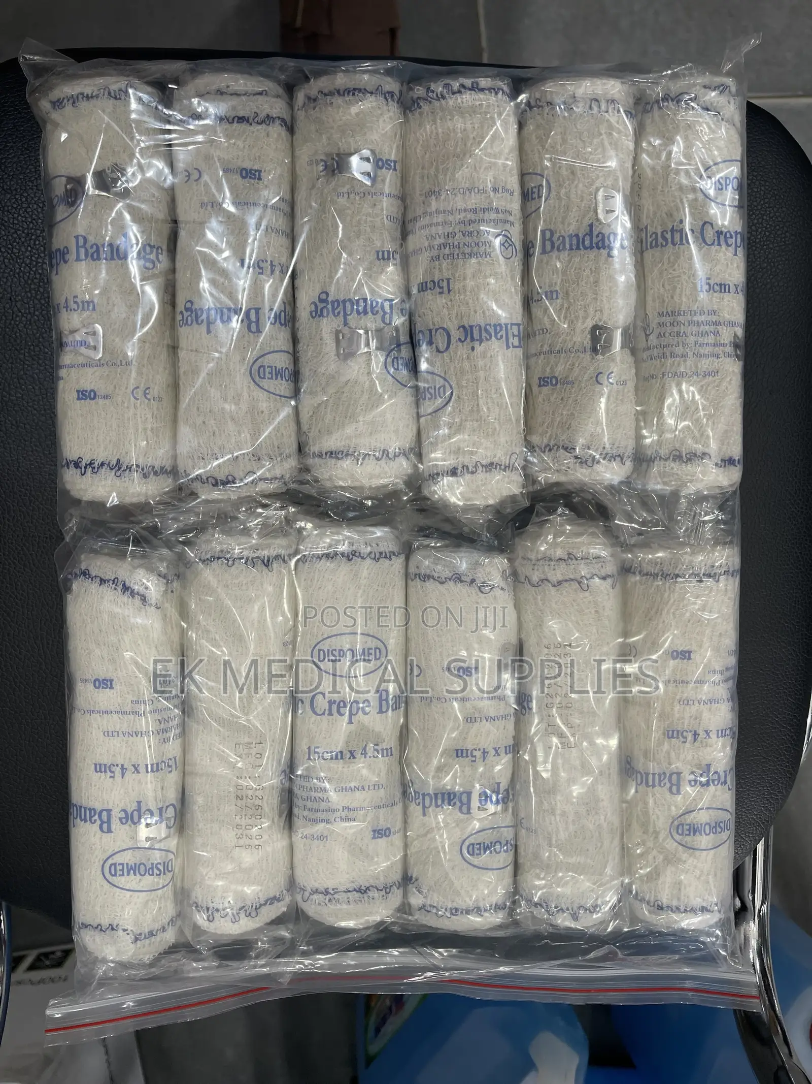Elastic Crepe Bandage 6”