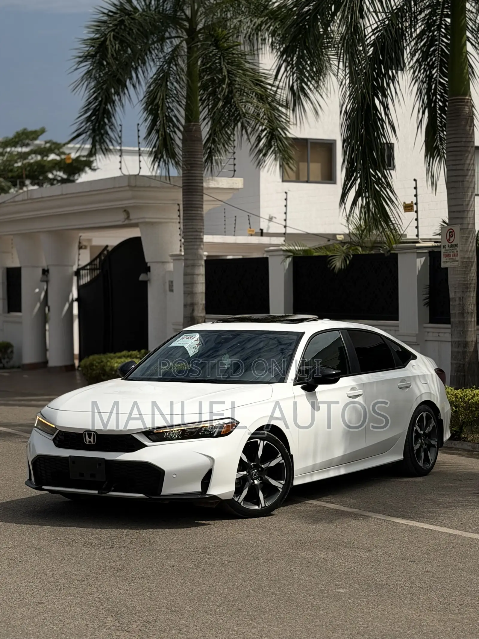 Honda Civic Sport CVT 2025 White