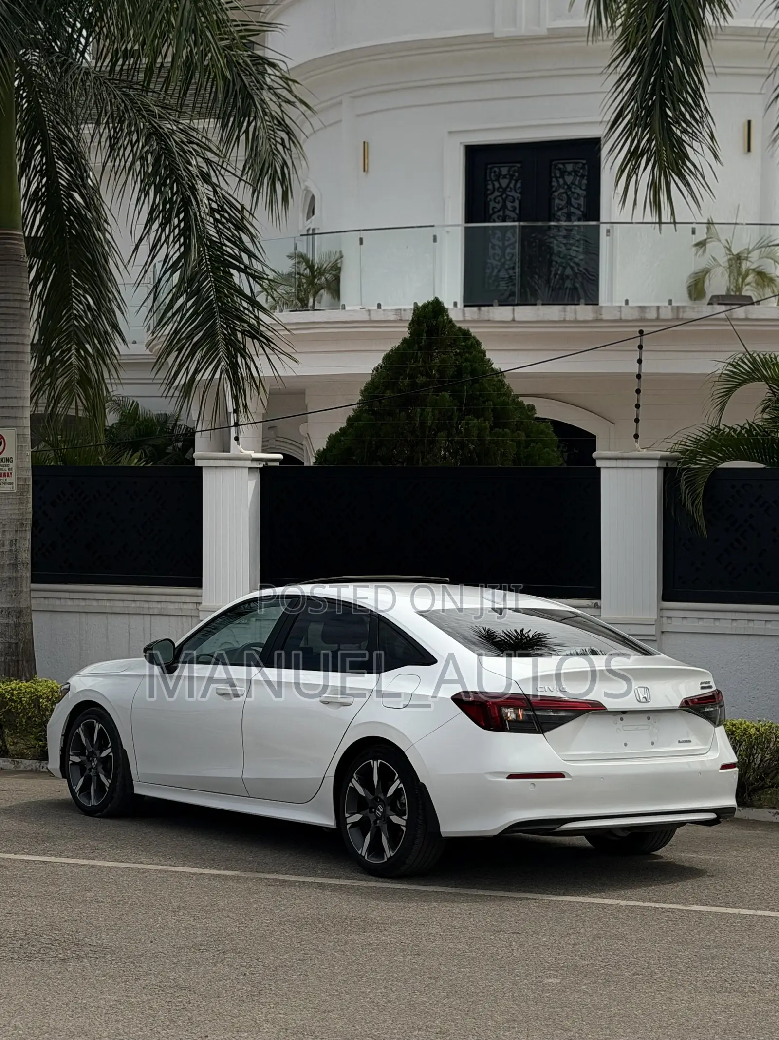 Honda Civic Sport CVT 2025 White