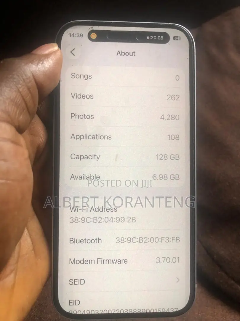 Apple iPhone 15 128 GB White