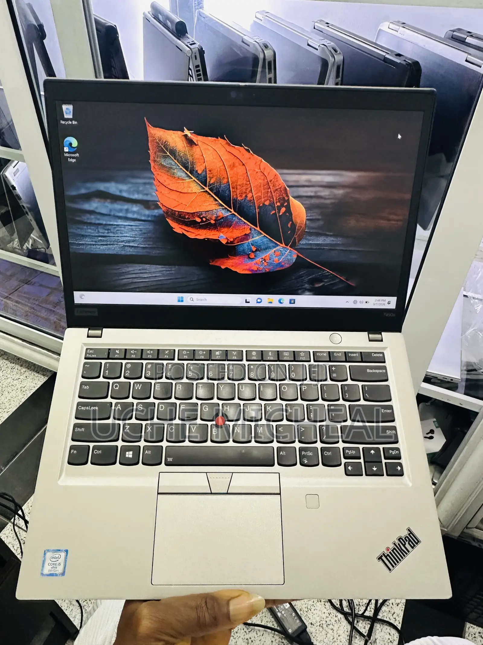 Laptop Lenovo ThinkPad T490s 8GB Intel Core i5 SSD 256GB