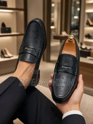 Men's Leather Loafers Shoe(PRADA)