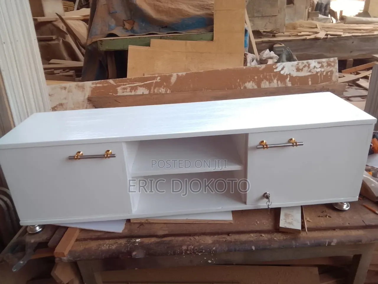 Interior Decorative Cabinet With a Key