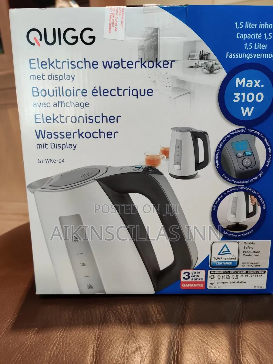 Quigg Digital Kettle
