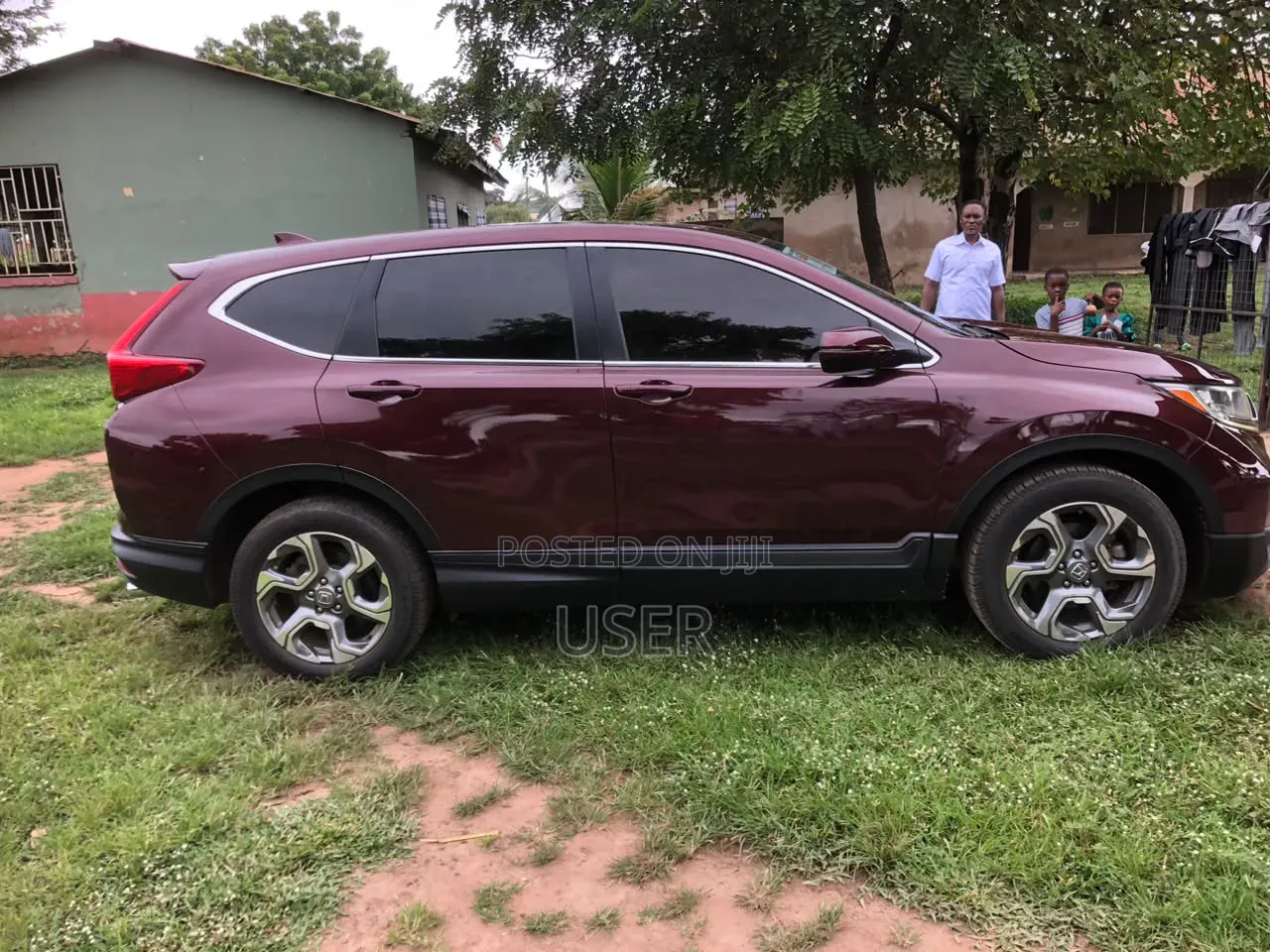 Honda CR-V EX 4dr SUV AWD (1.5L 4cyl CVT) 2017 Burgundy