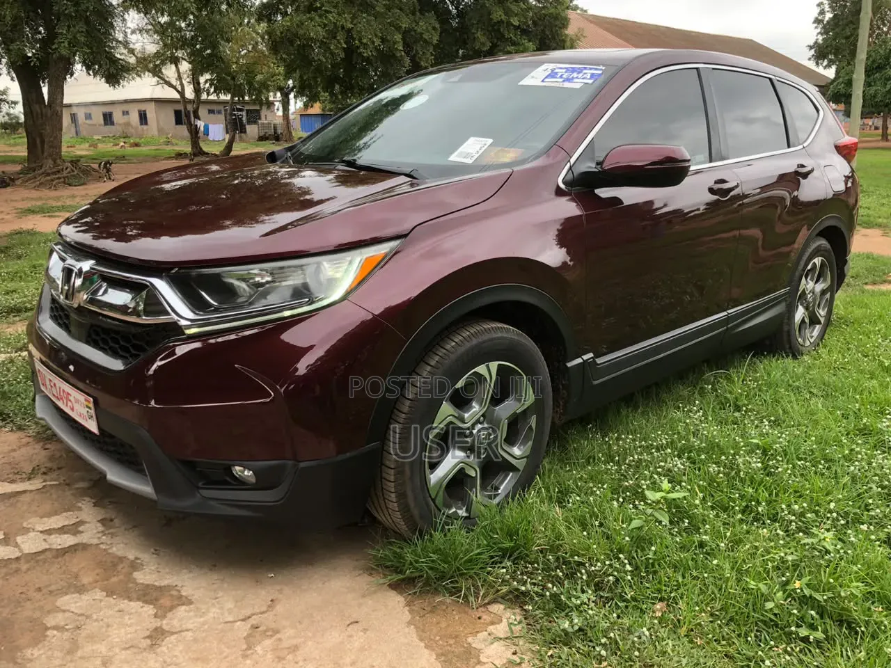 Honda CR-V EX 4dr SUV AWD (1.5L 4cyl CVT) 2017 Burgundy
