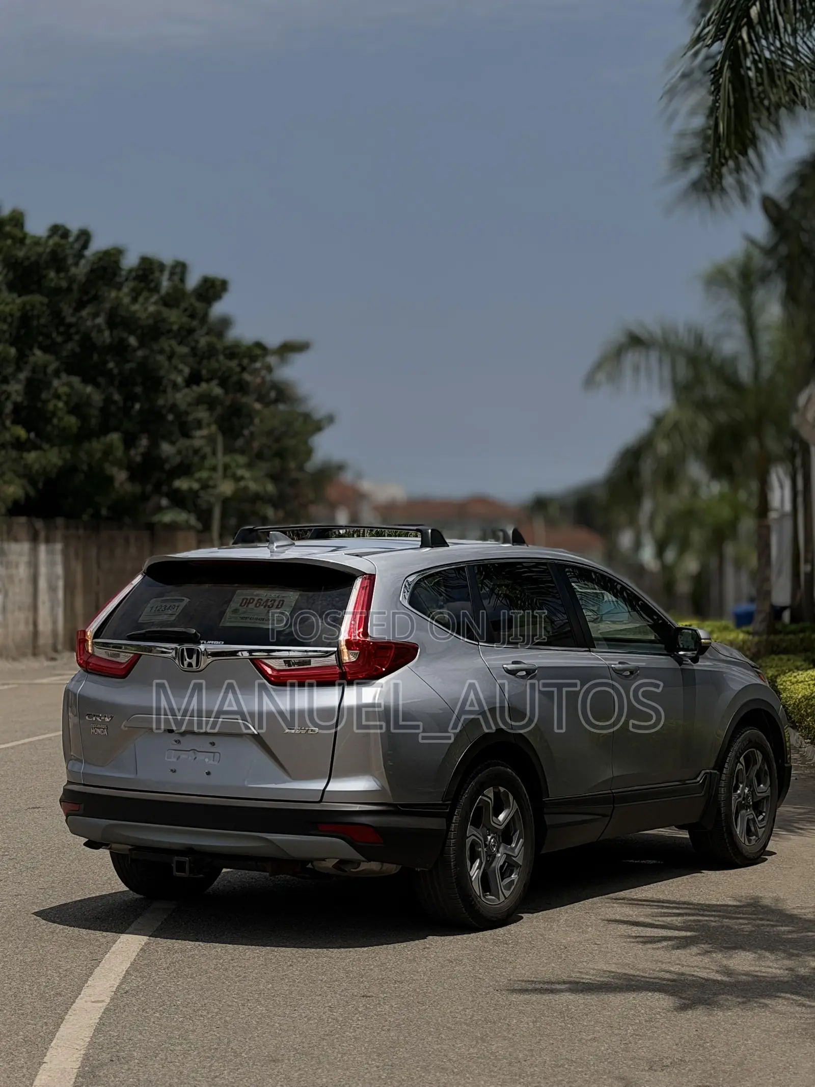 Honda CR-V EX AWD 2018 Silver
