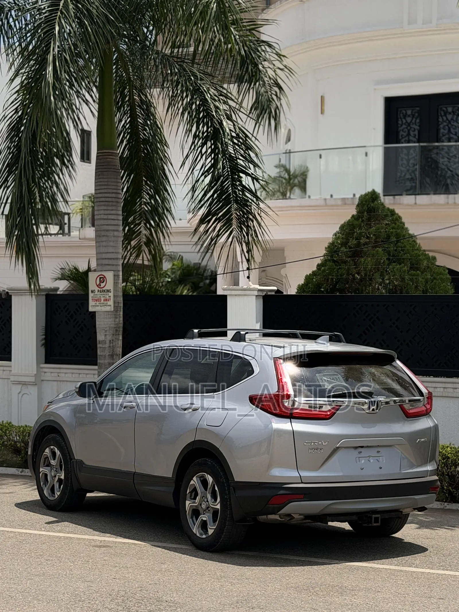 Honda CR-V EX AWD 2018 Silver