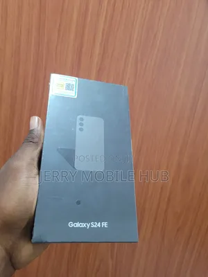 New Samsung Galaxy S24 FE 256 GB Black