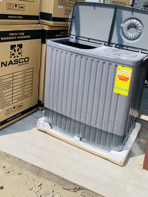 Just Order New Nasco 11KG Twin Tub Washing Machine NAS-11-TW Grey