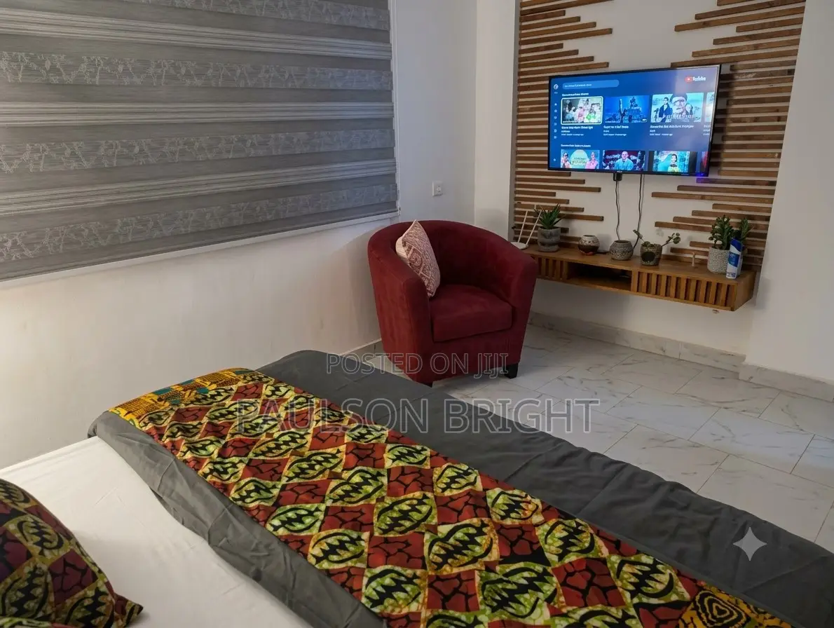 Furnished 1bdrm House in Borteyman Ssnit Flat for rent