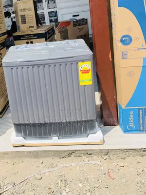 High Quality Grey Nasco 11KG Twin Tub Washing Machine NAS-11-TW