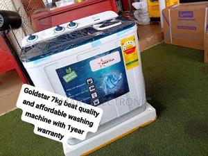 Say Goodbye to Stubborn Stains With Goldstar 7kg Washing Machine