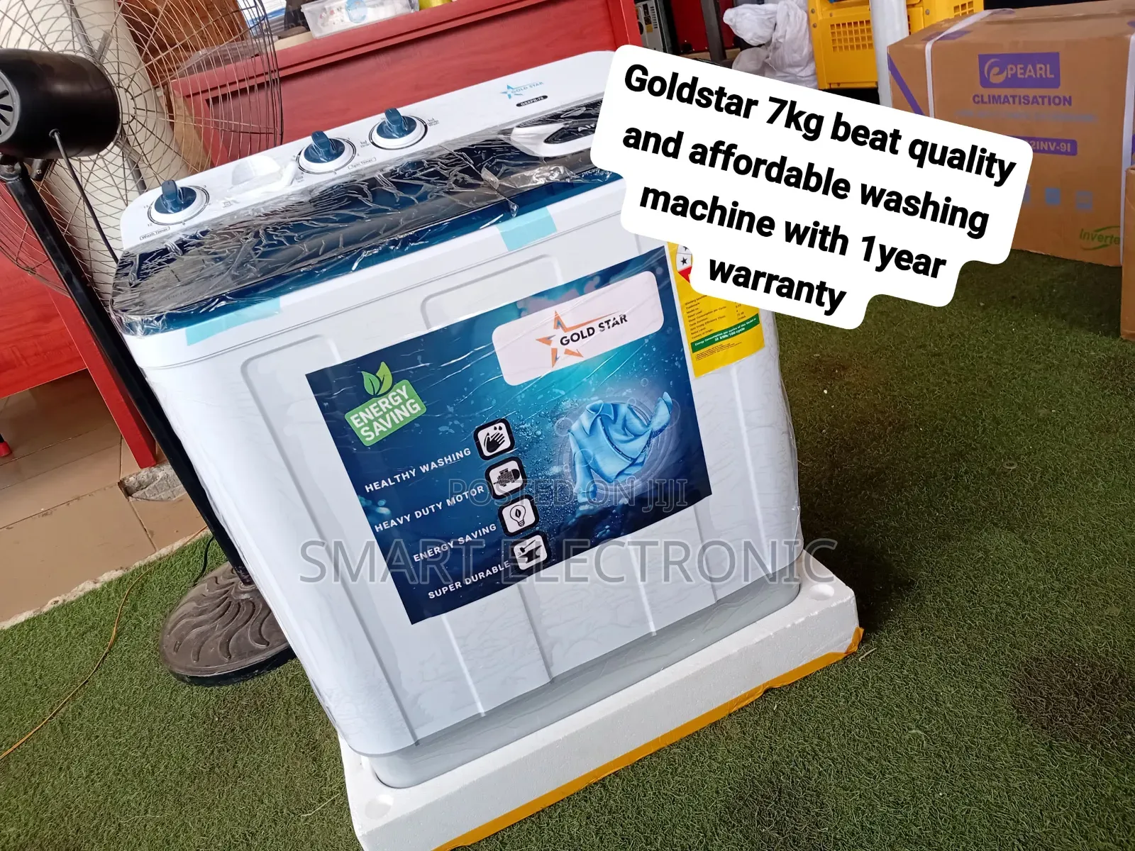 Say Goodbye to Stubborn Stains With Goldstar 7kg Washing Machine