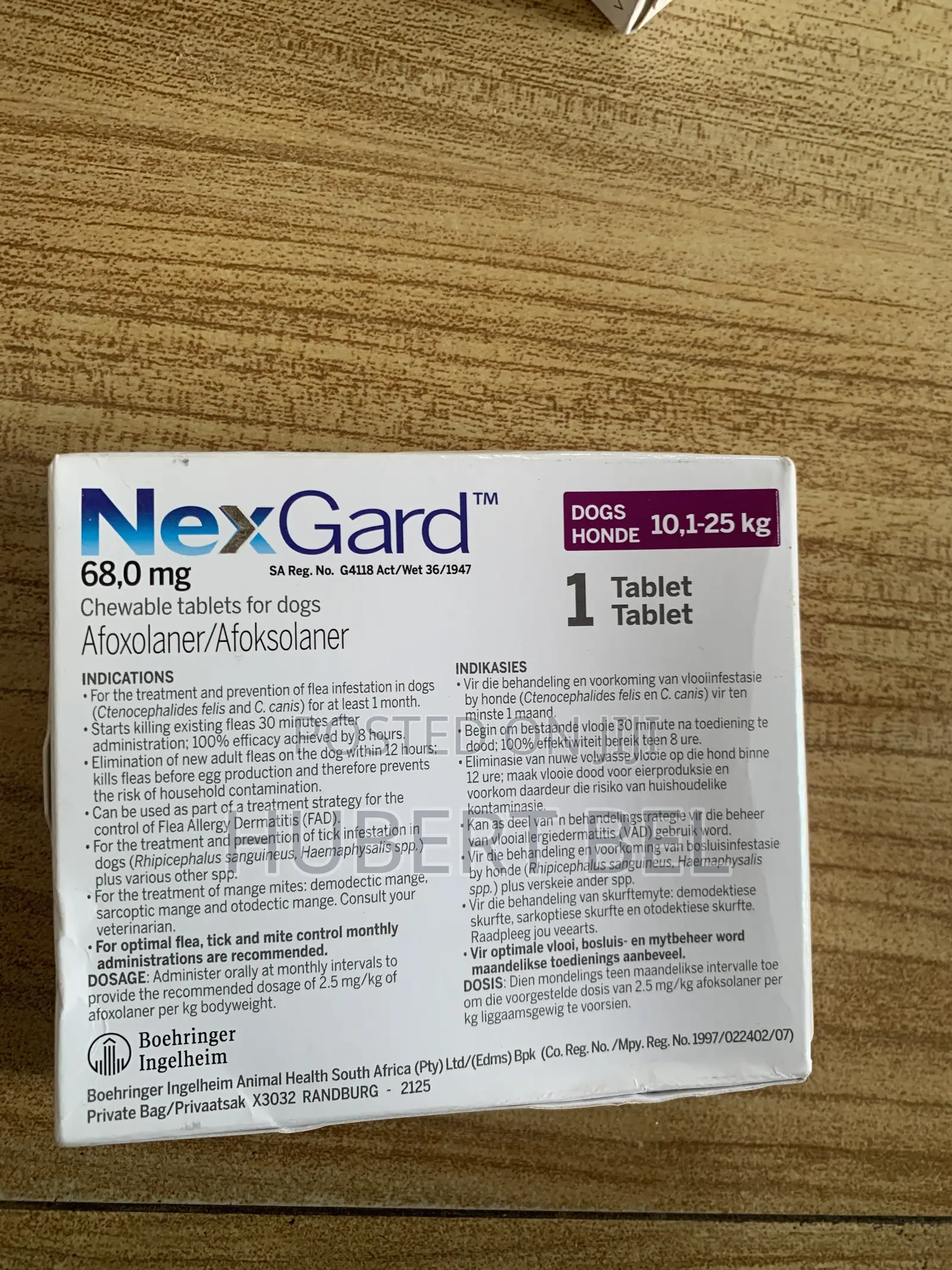 Anti Flea and Tick Tablets for Dogs