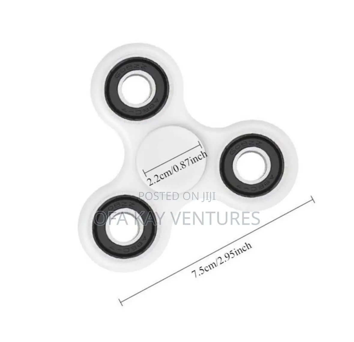 White Fidget Spinner