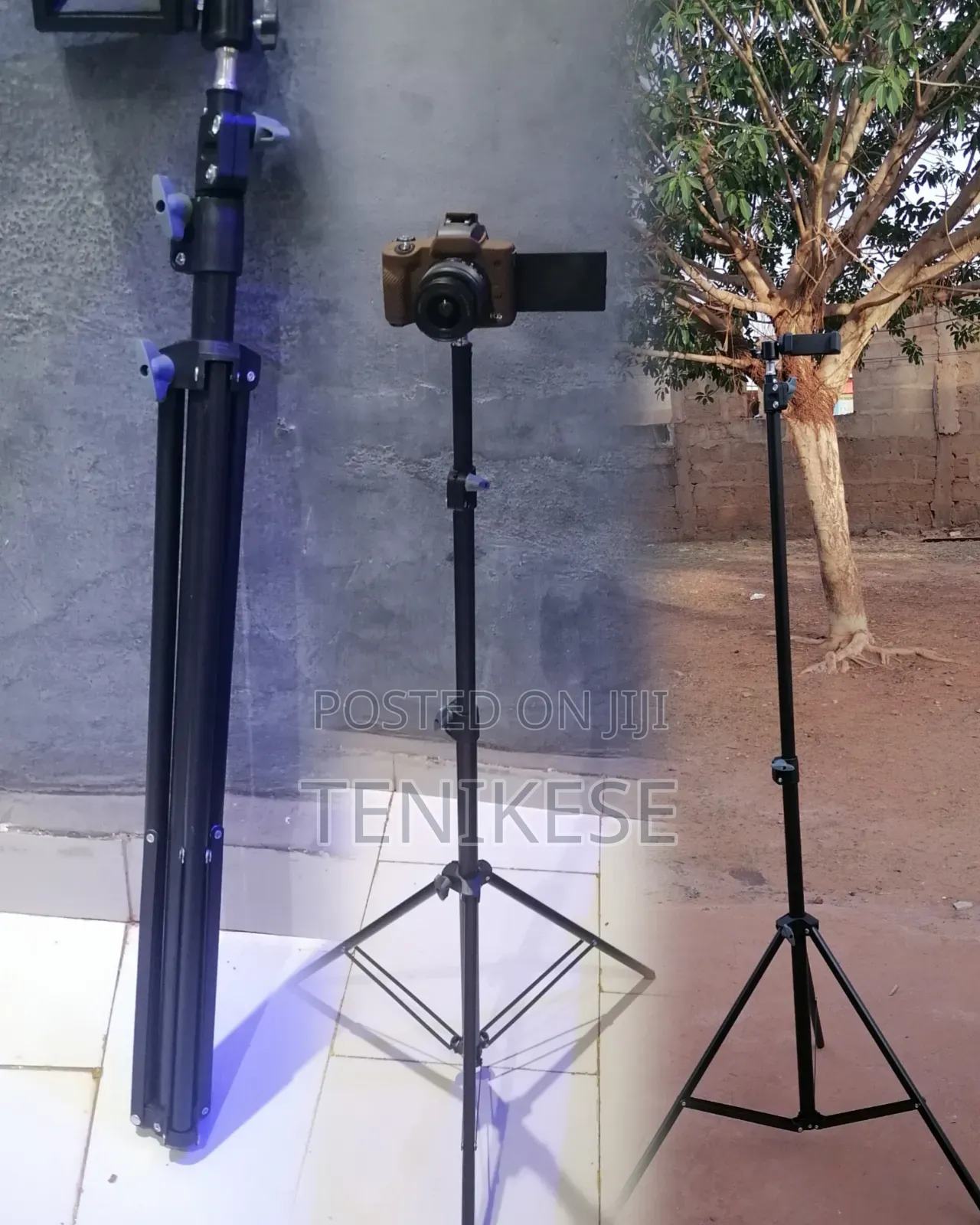 8819 Heavy-Duty Tripod for Phones ,Ringlights,cameras...
