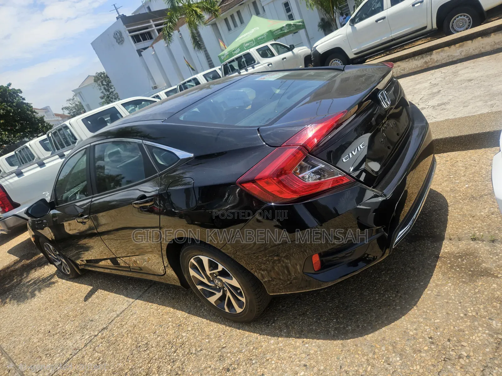 Honda Civic EX-L Sedan 2019 Black