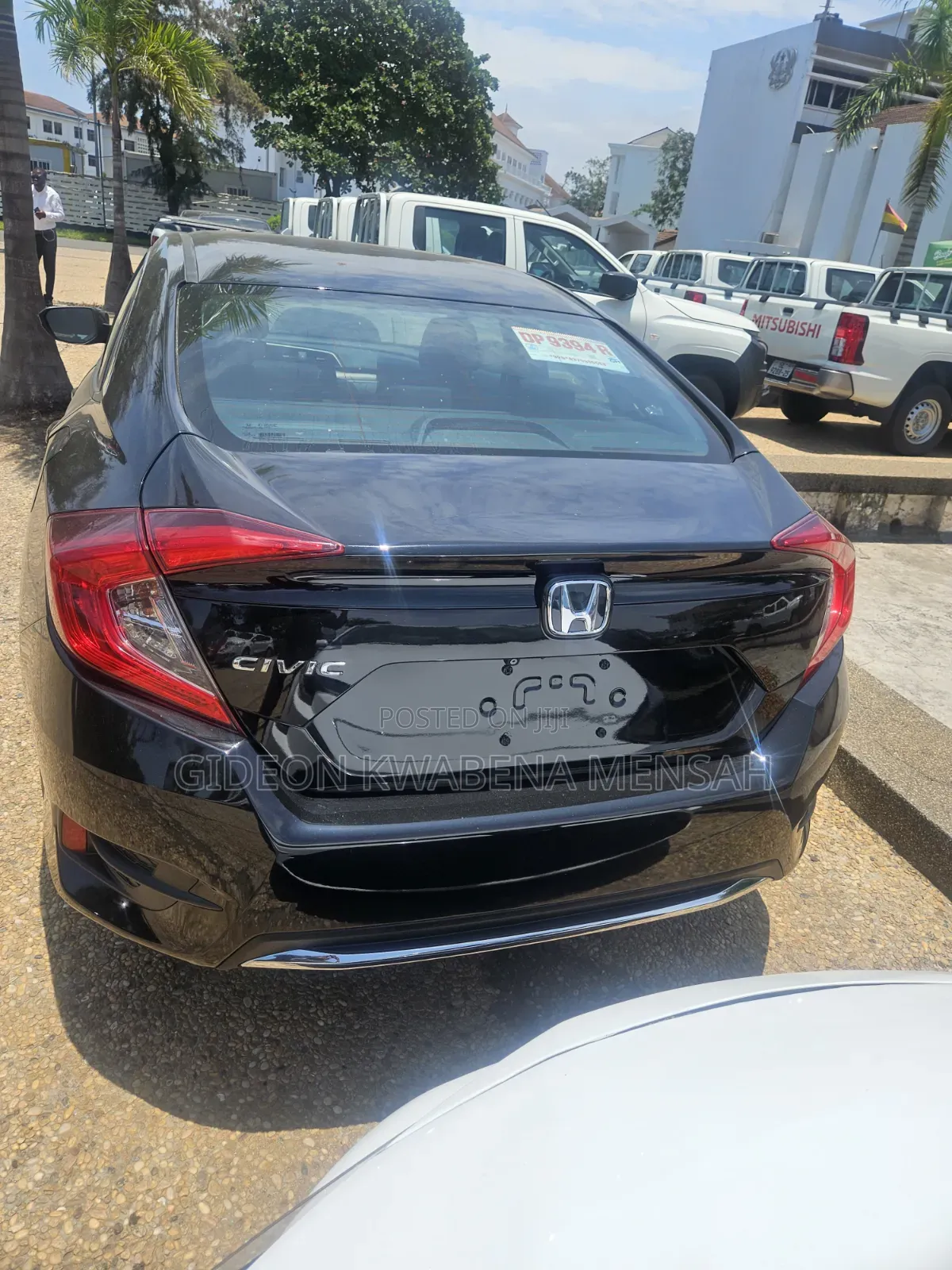 Honda Civic EX-L Sedan 2019 Black