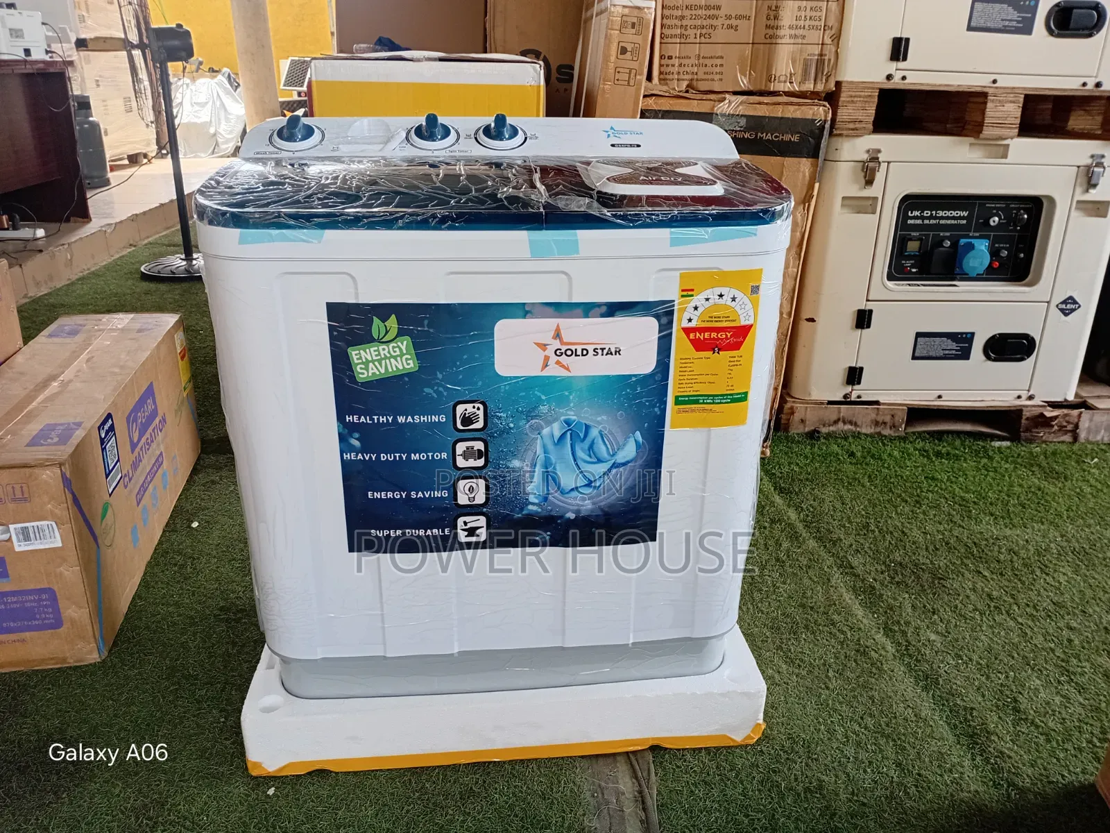 Gold Star GSXPB_90 Twin Tub Washer – Big Laundry Made Easy 9kg