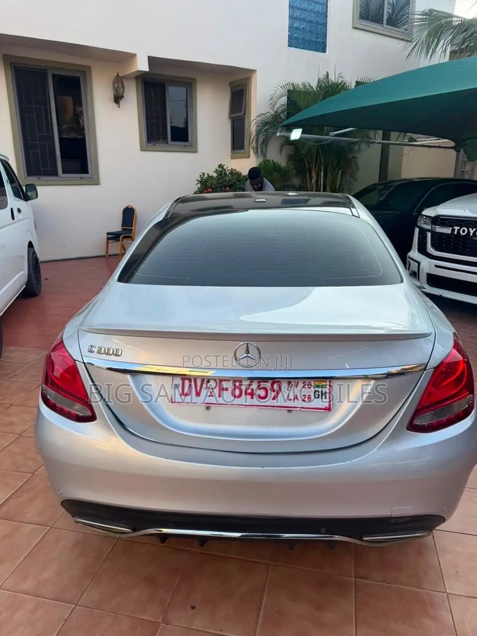 Mercedes-Benz C300 Sport Sedan RWD (2.0L 4cyl 7A) 2016 Silver