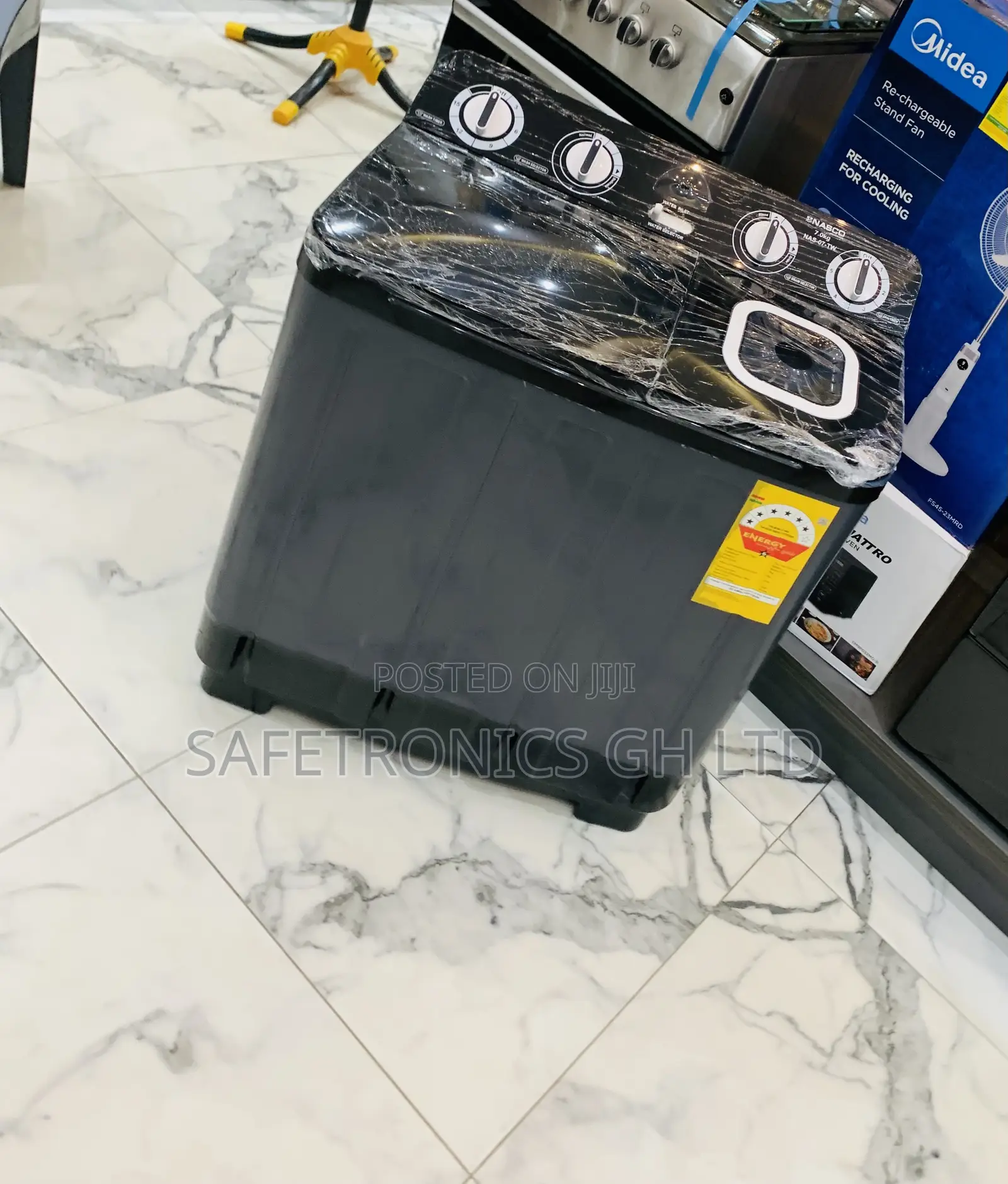 Choose Sleek Black Nasco Washing Machine 7kg Tt Nas-07-Tw