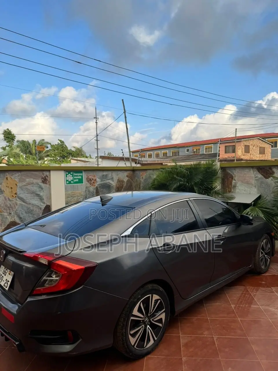 Honda Civic EX-L 4dr Sedan (1.5L 4cyl) 2016 Gray