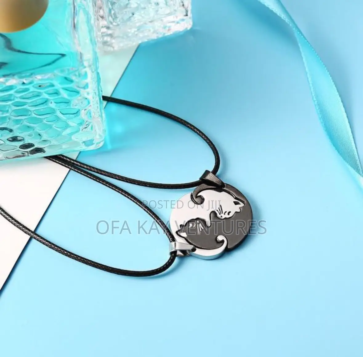 Cat Couple Love Necklace