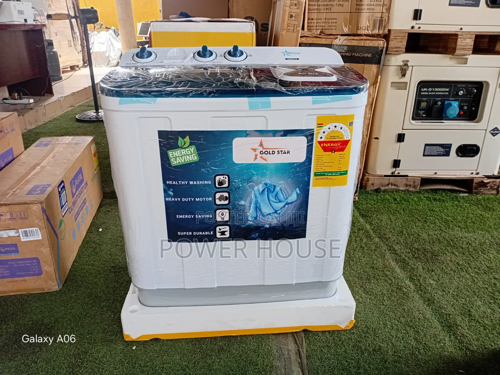 Powerful Gold Star Twin Tub – Wash, Spin and Save Time 9kg