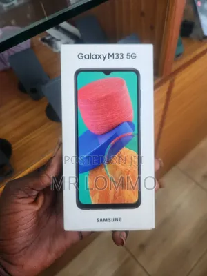 New Samsung Galaxy M33 5G 128 GB Black
