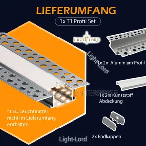 Milky Led White Cover Aluminum Profiles Channel for Indoor and Outdoor