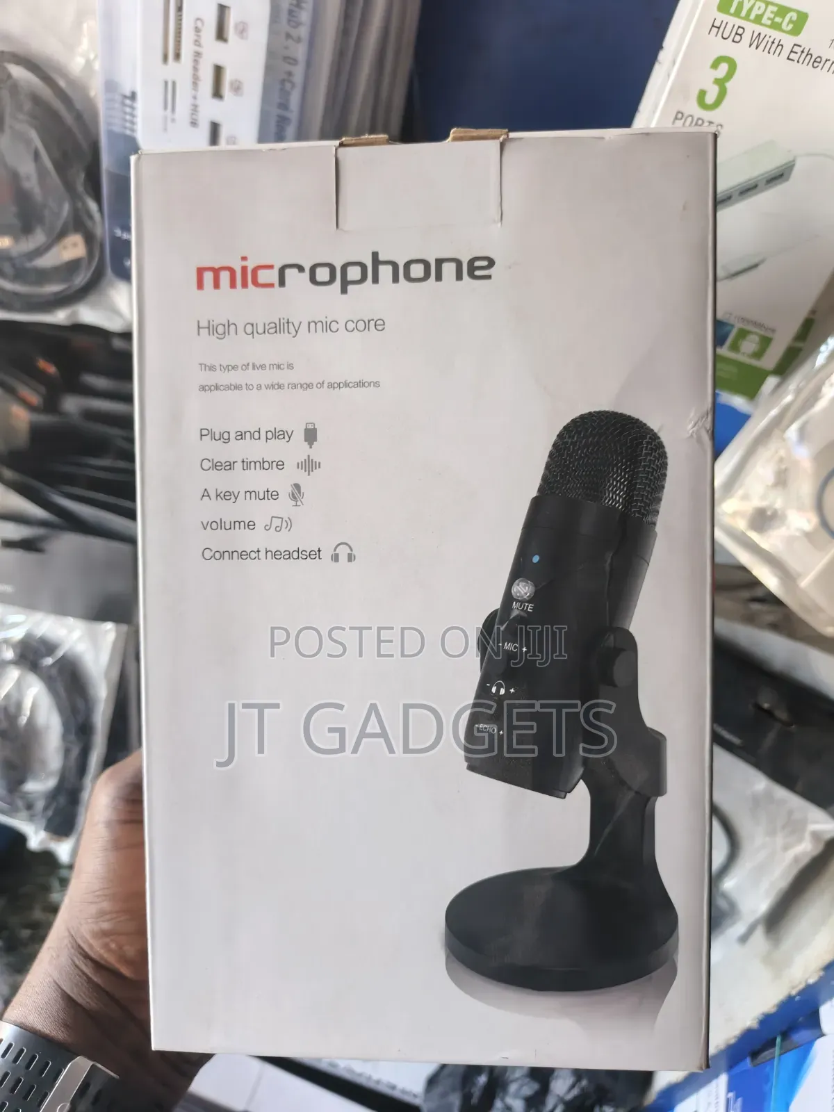 Podcasts Desktop Live Condenser Microphone