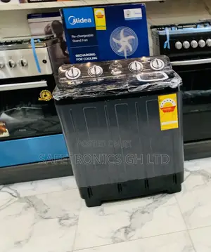 Excellent Sleek Black Nasco Washing Machine 7kg Tt Nas-07-Tw