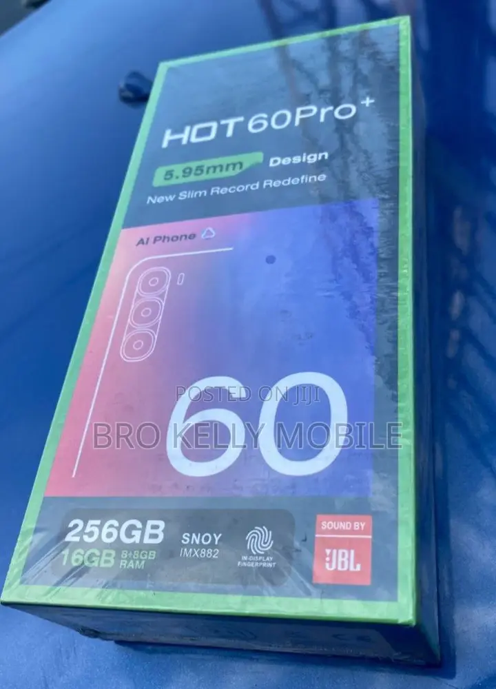 New Infinix Hot 60 Pro+ 256 GB Blue