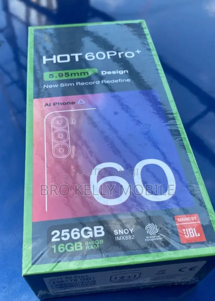 New Infinix Hot 60 Pro+ 256 GB Blue