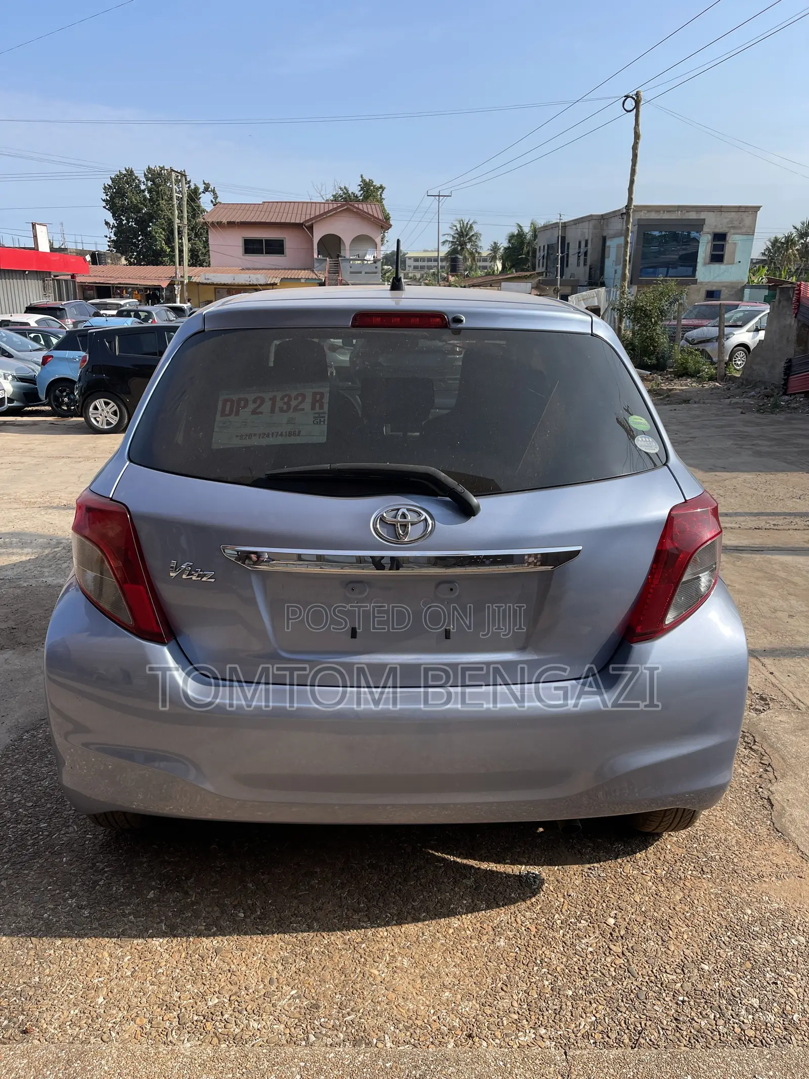 Toyota Vitz 1.3 AWD 5dr 2012 Blue