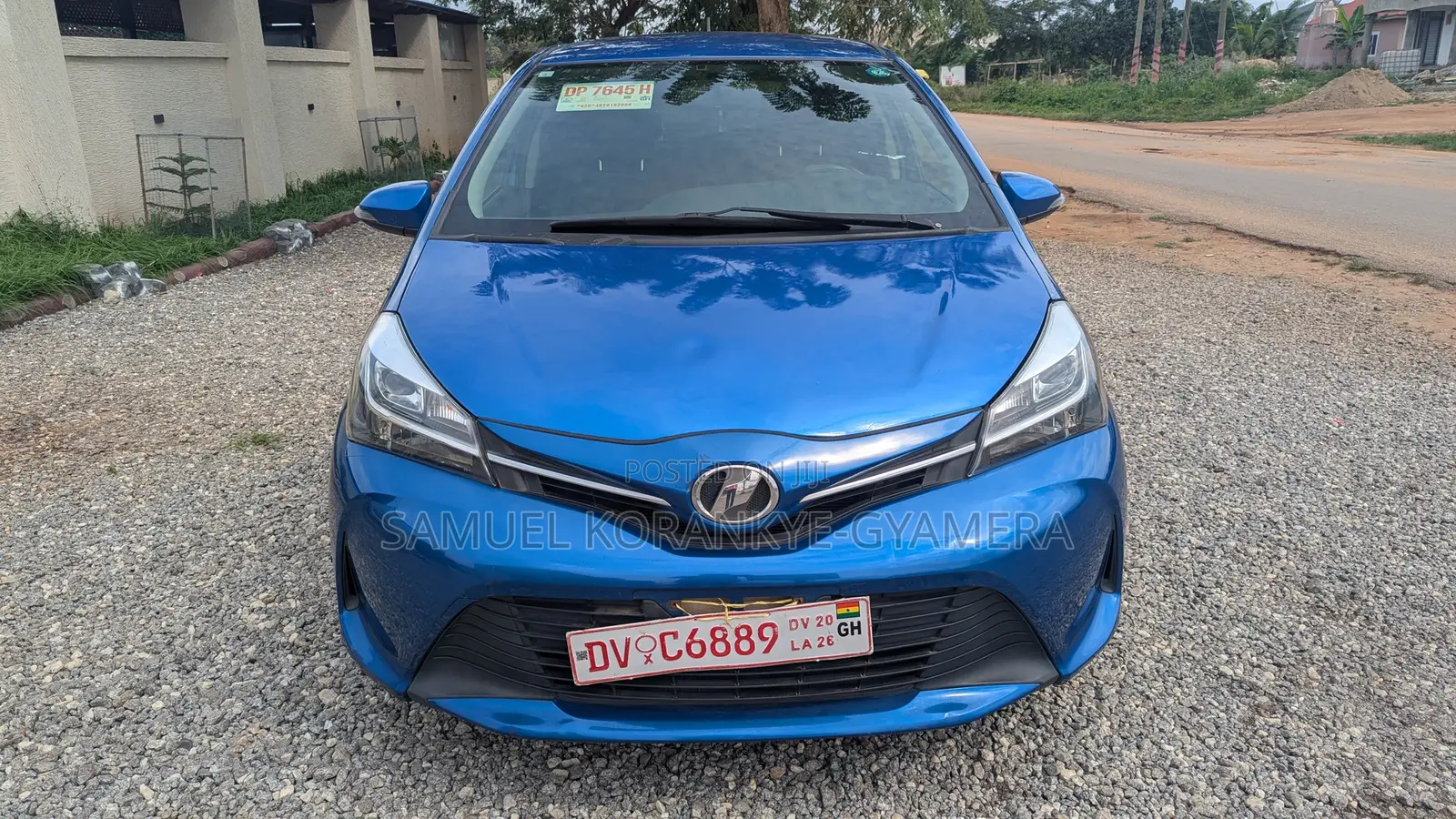 Toyota Vitz 2015 Blue