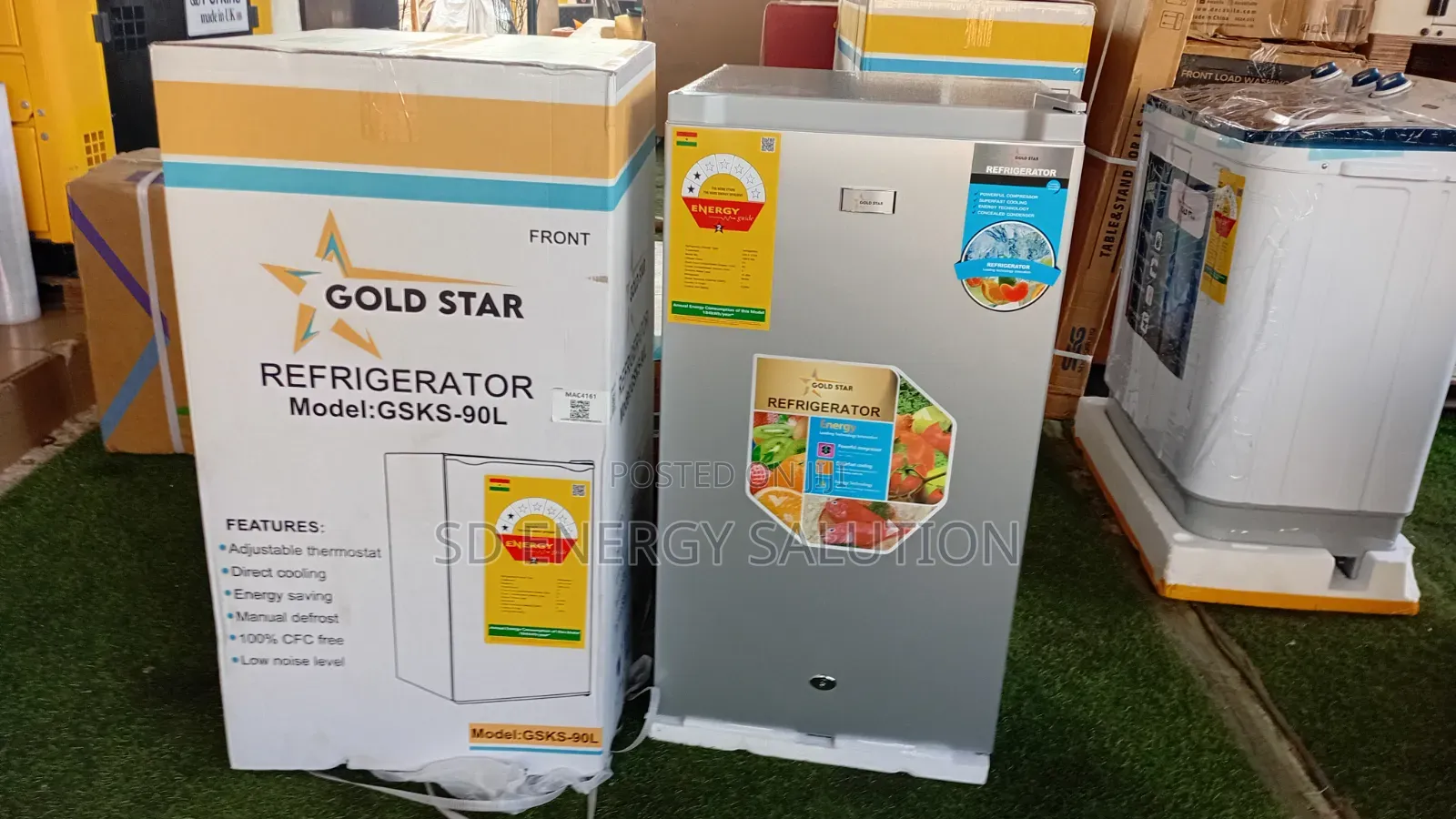 Goldstar 90L Refrigerator – Compact Cooling for Every Home