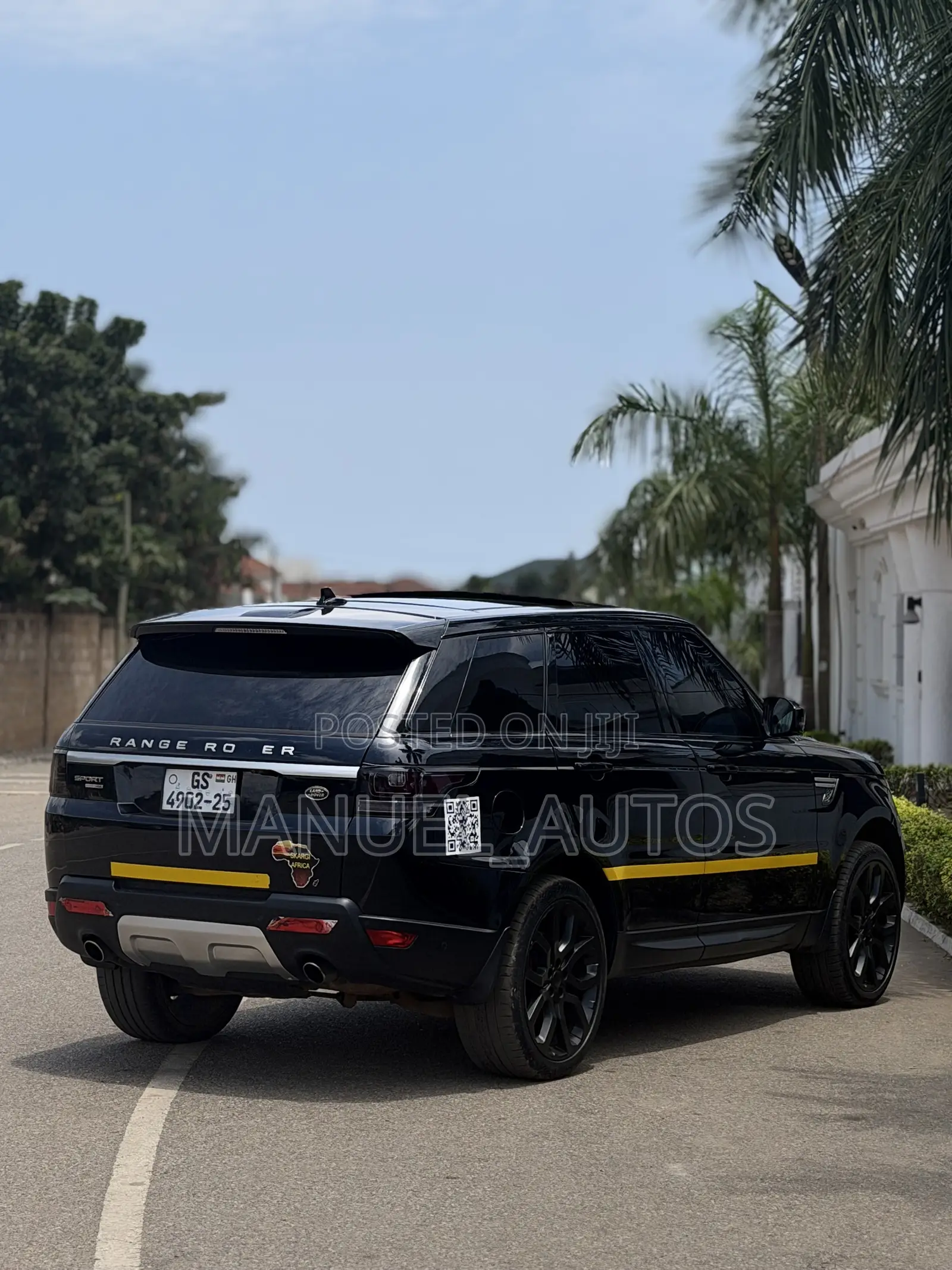 Land Rover Range Rover Sport HSE 4x4 (3.0L 6cyl 8A) 2016 Black