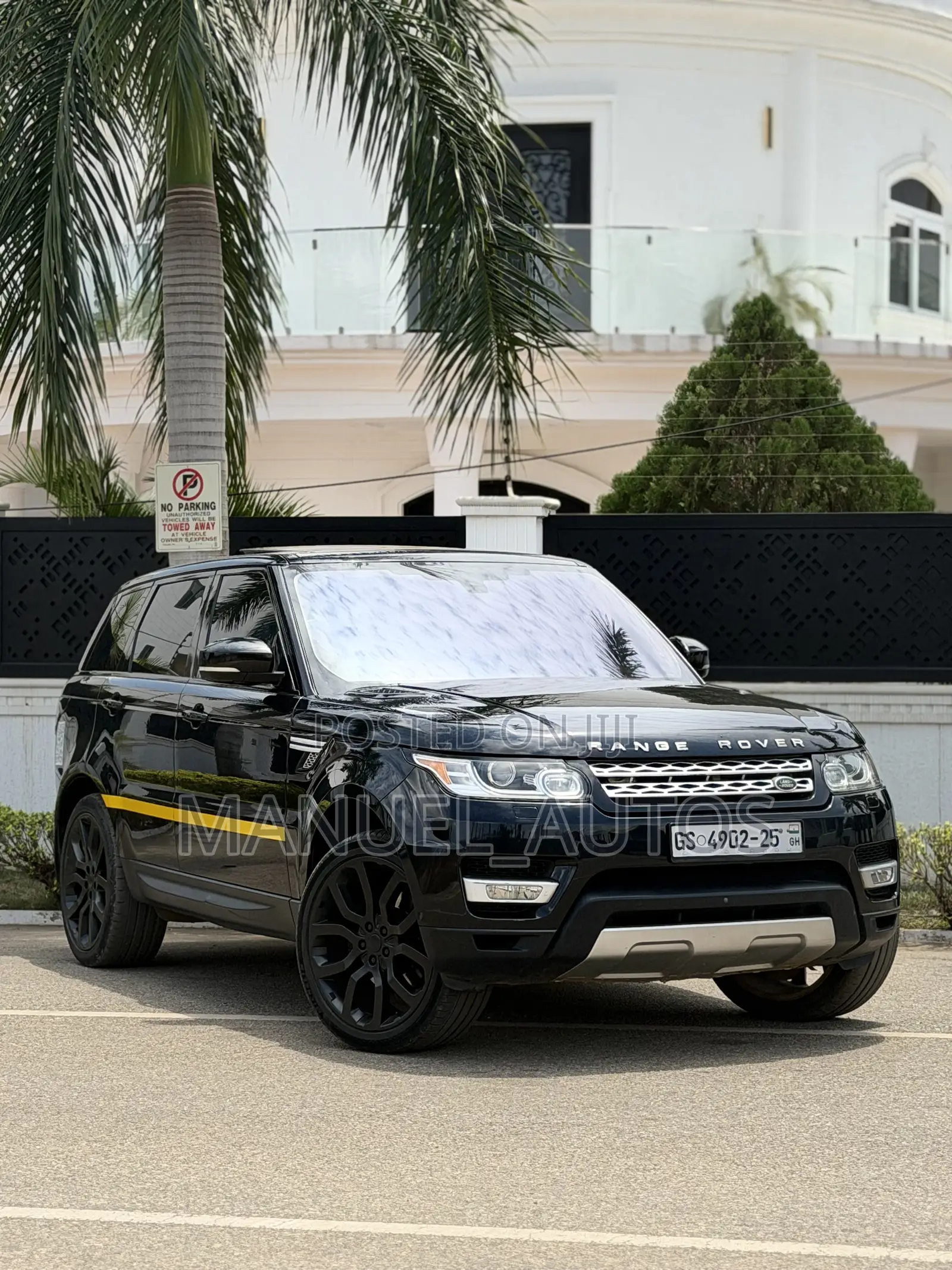 Land Rover Range Rover Sport HSE 4x4 (3.0L 6cyl 8A) 2016 Black